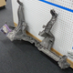 An instrument panel beam (which, if I recall correctly, is magnesium).